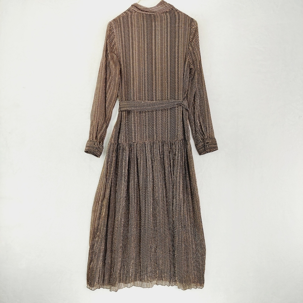 Zara Brown Midi Dress - Picture 6 of 11